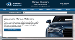Desktop Screenshot of marquismotorcars.com